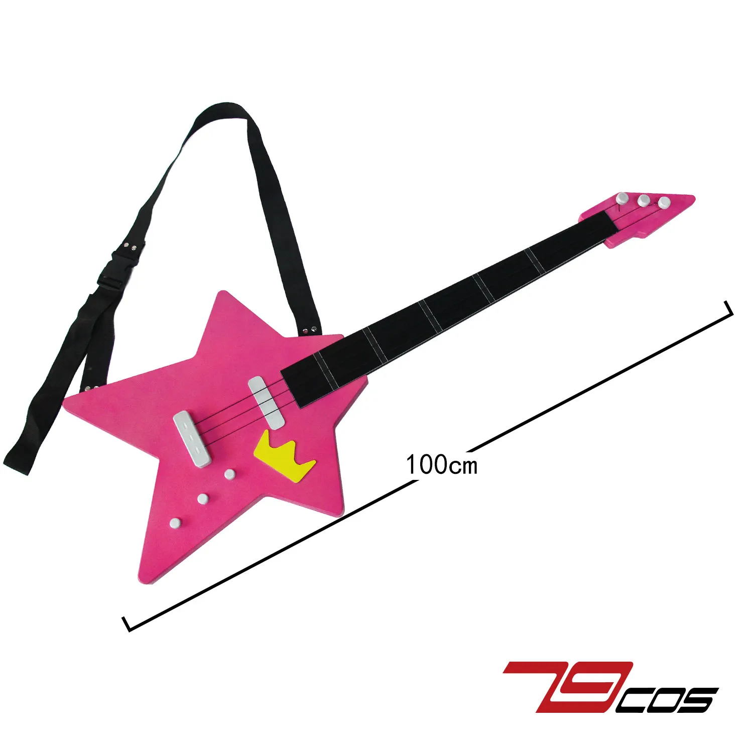 MapleStory  Discover Your True Idol Project Guitar Cosplay Props Halloween Christmas Fancy Party Accessories