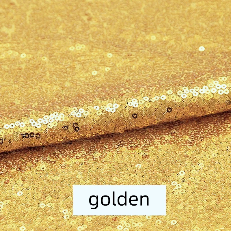 1 قطعة مجموعة العلم الجدول الترتر الذهبي يلمع مع مأدبة الزفاف الذهبية وديكورات الحفلات لطاولات الطعام الديكور المركزية #5