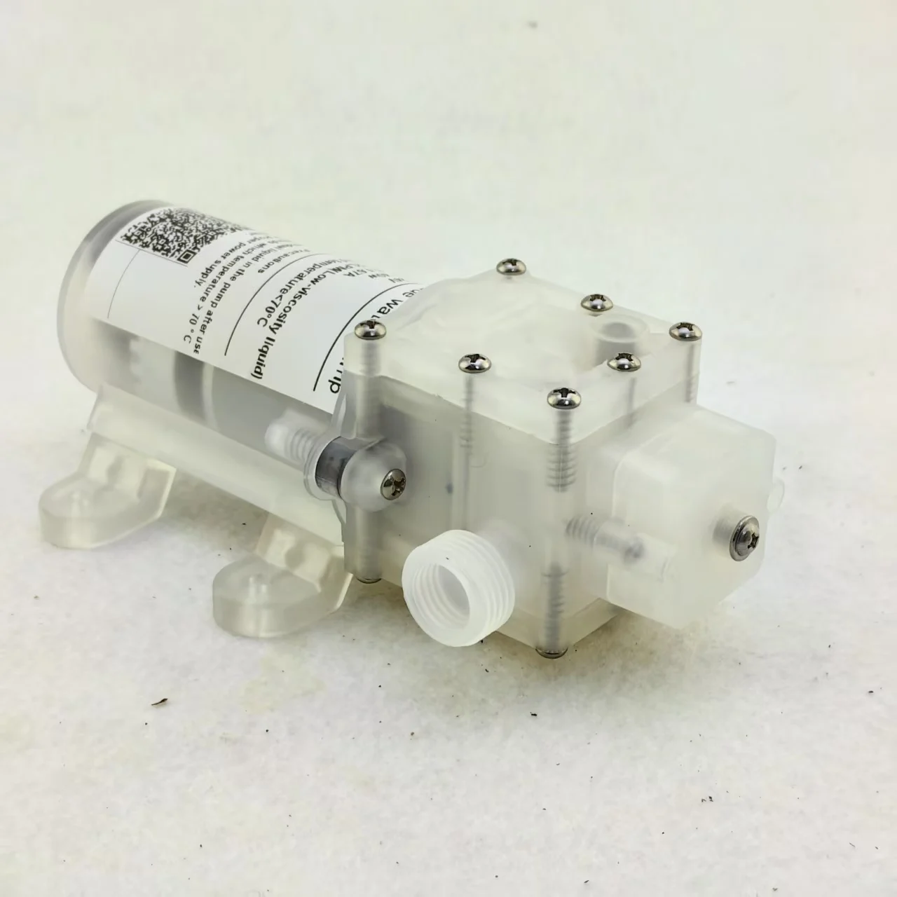 

DC 12V 24v 40W food grade pump Diaphragm Water Pump Self-priming pump 12L/min big flow rate