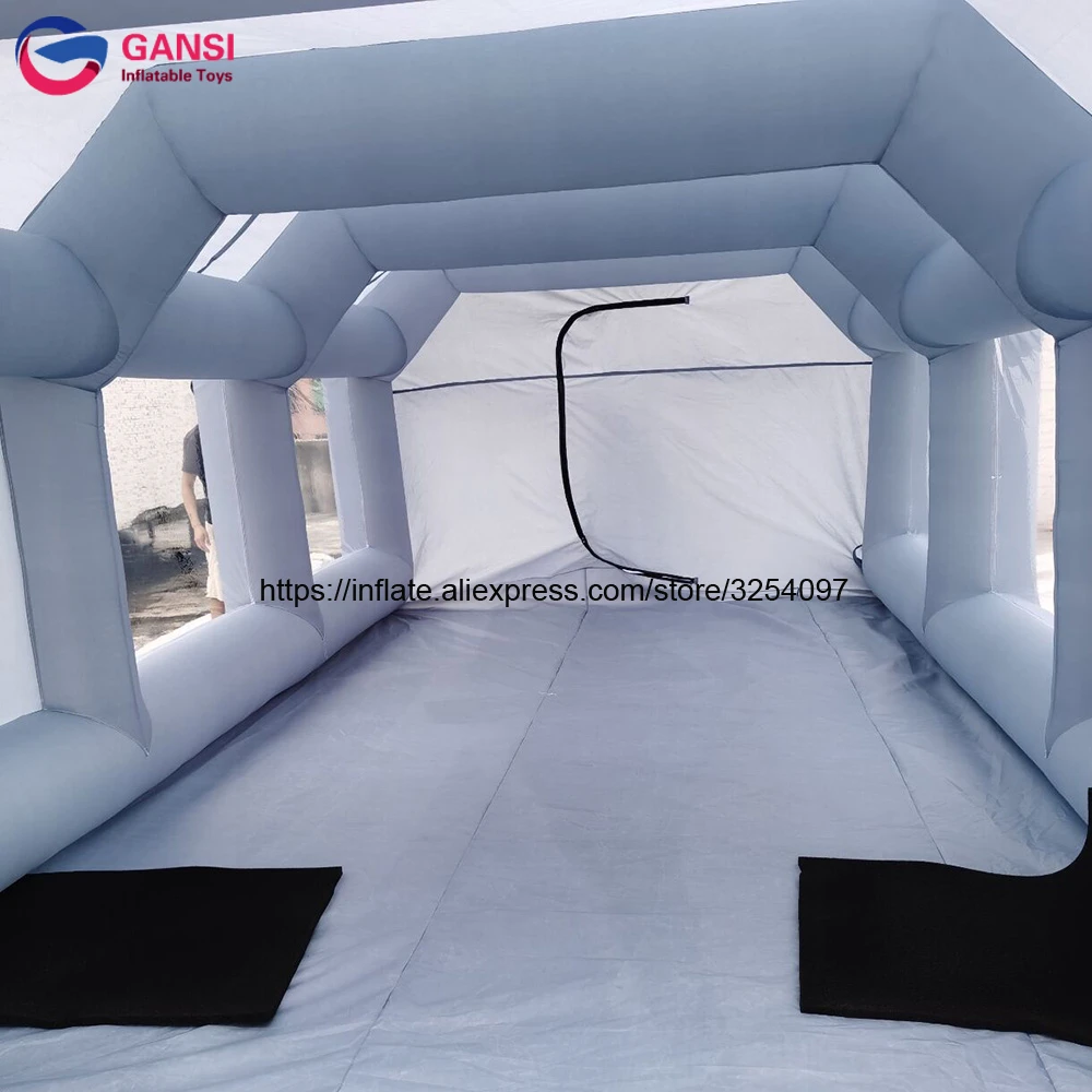 Portable Inflatable Paint Spray Booth, Spraying Painting Booth For Car Maintenance