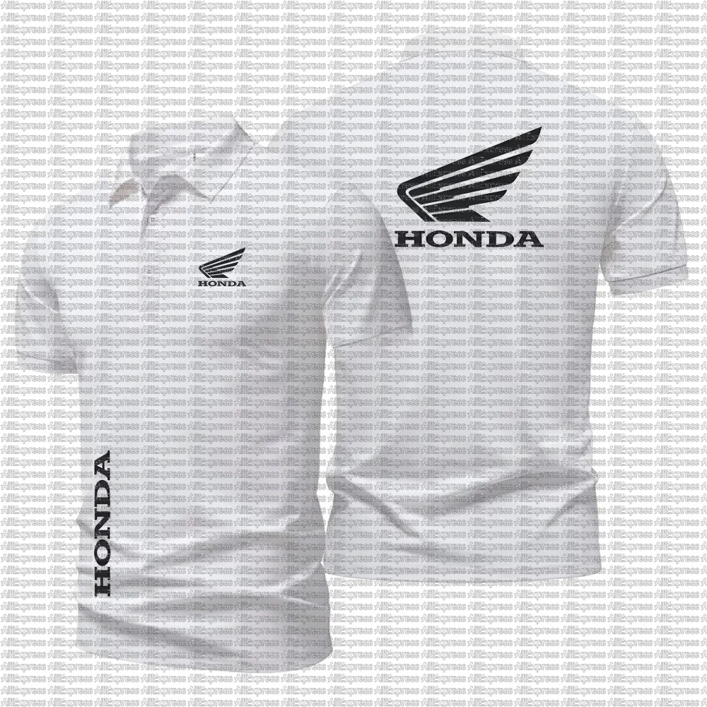 Polos Honda Golden Wing para hombres y mujeres, camiseta de carreras de manga corta versátil de verano, Top para montar en locomotora de motocicleta