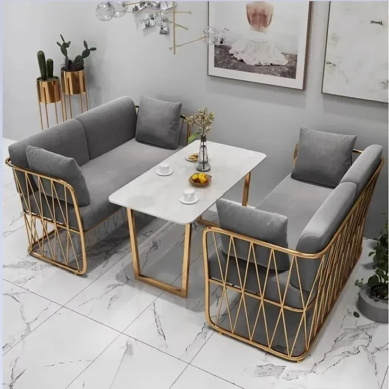 Modern Double Beauty Salon & Film Studio Chair for Dining for Dessert Milk Tea Shops Coffee Shops Restaurants