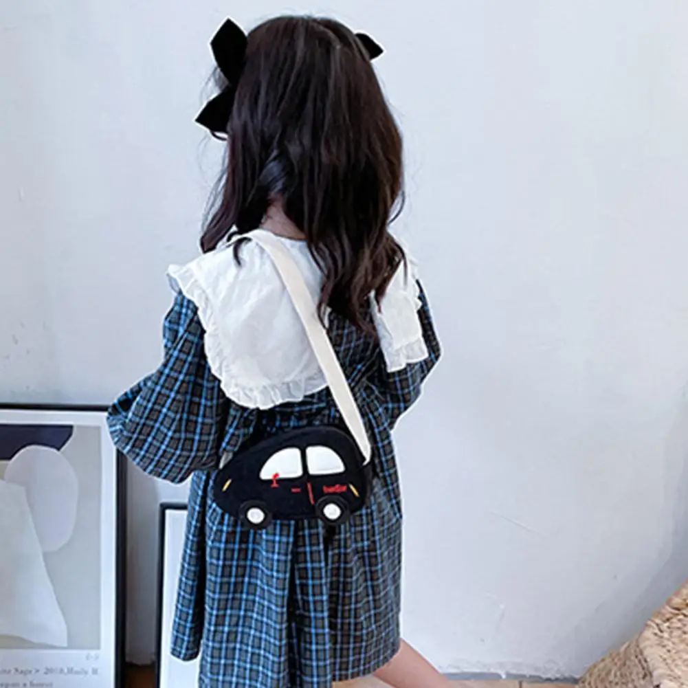 Fashion Mini Crossbody Bag Packet Children Baby Boys Girls Car Shoulder Bag Handbags Cartoon Mini Coin Purse Cute All-Match Bags