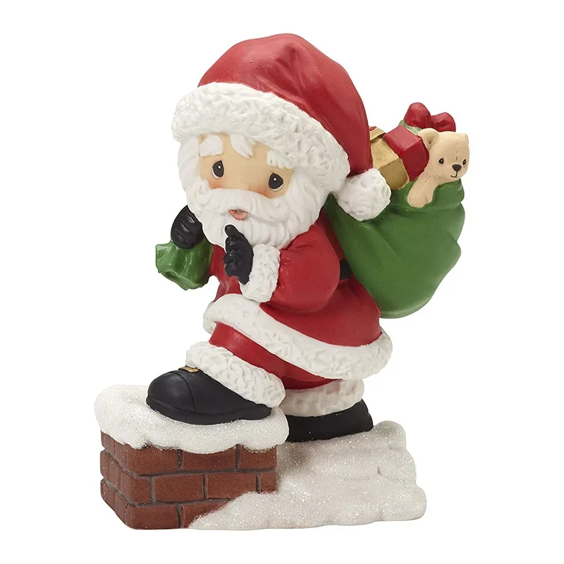 Precious Moments May Your Every Wish Come True Santa Ornament