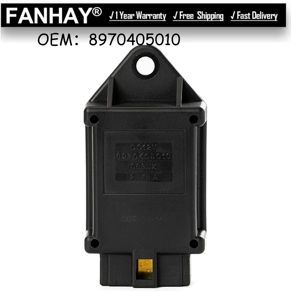 

New Other 8970405010 8970405011 Car Time Relay For Excavator EX35U EX27U EX50U For Isuzu For TCM Forklift FD15T19 1347121