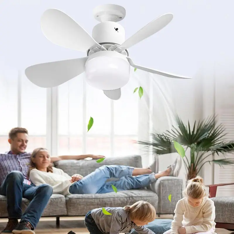 

Ceiling Fan With LED Light Low Noise LED Fan Light Ceiling Light With Fan Powerful Light Bulb Fan Low Profile Ceiling Fan For