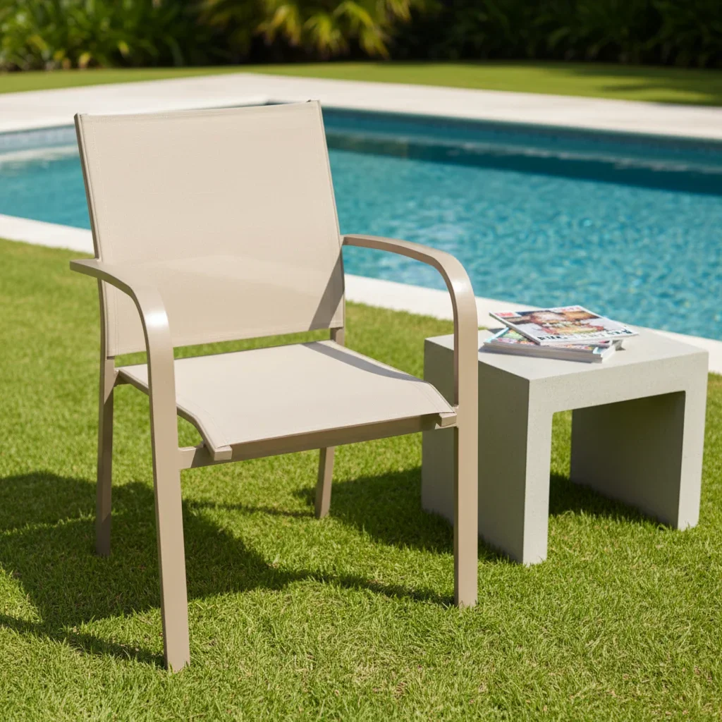 #Modern Luxury Stackable Patio Chair for Living Room Dining Garden Home Bedroom School Workshop-Elegant Design