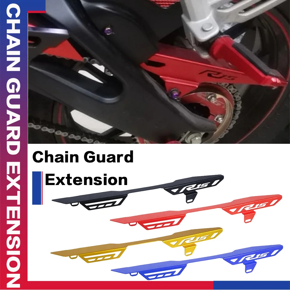 

For Yamaha YZF R15 V3 YZF-R15 V3 R15V3 2017 2018 2019 2020 Motorcycle Extension Chain Guard Chain Cover Protection Accessories