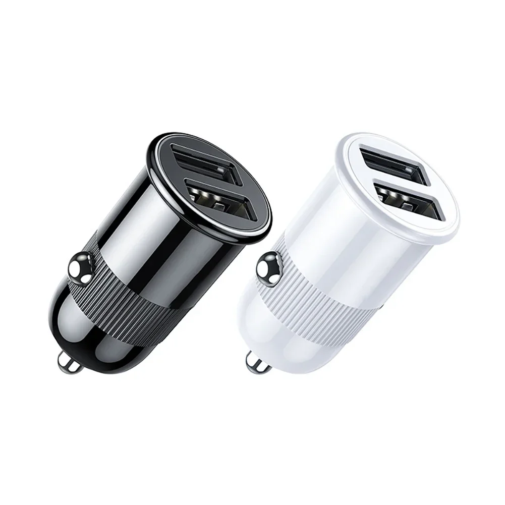 3.1A Car Charger Adapter Dual Ports Cigarette Lighter USB Charger Multi-functional Car Phone Charger For Laptops Tablets