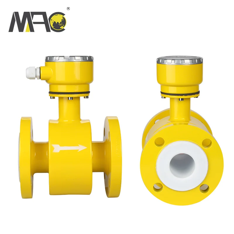 IP68 Water-Proof Flowmeter Sewage Split Electromagnetic Flow Meter