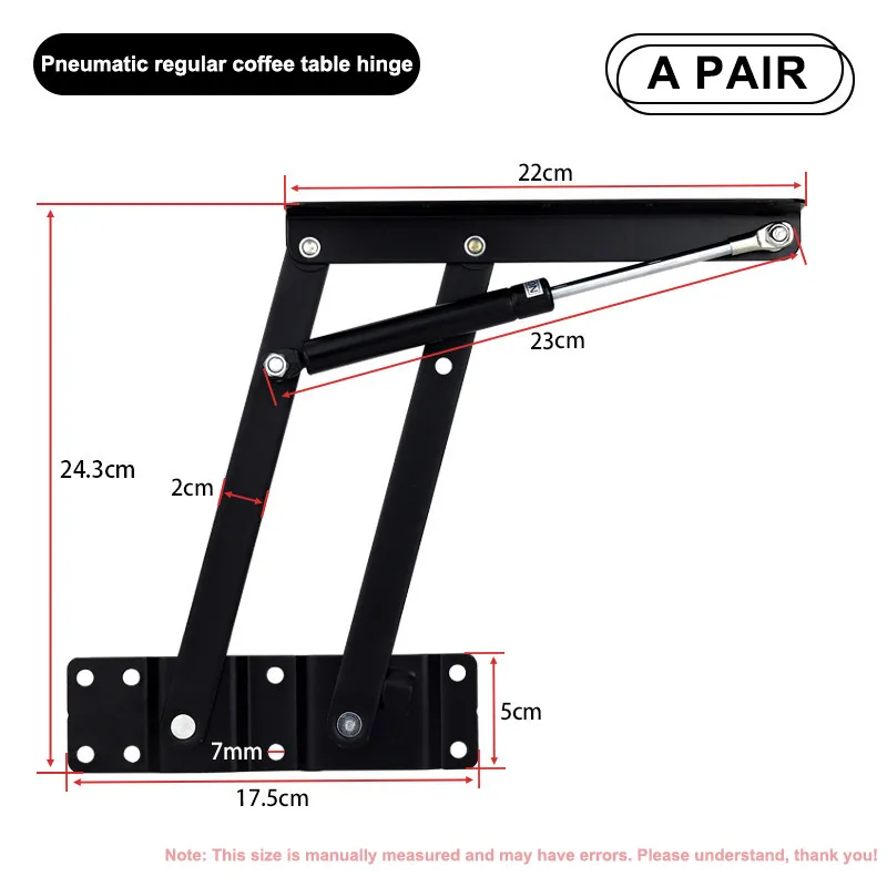 Tea Table Coffee Table Air Bar Hydraulic Rod Hinge Furniture Hardware Accessories Foldable Adjustable Height