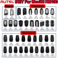 Autel MaxiIM KM100 IKEY K518 Series Universal Programmable Smart Car Key Fob For BMW/Hyundai/Nissan/Chrysler/Ford/Honda/GM
