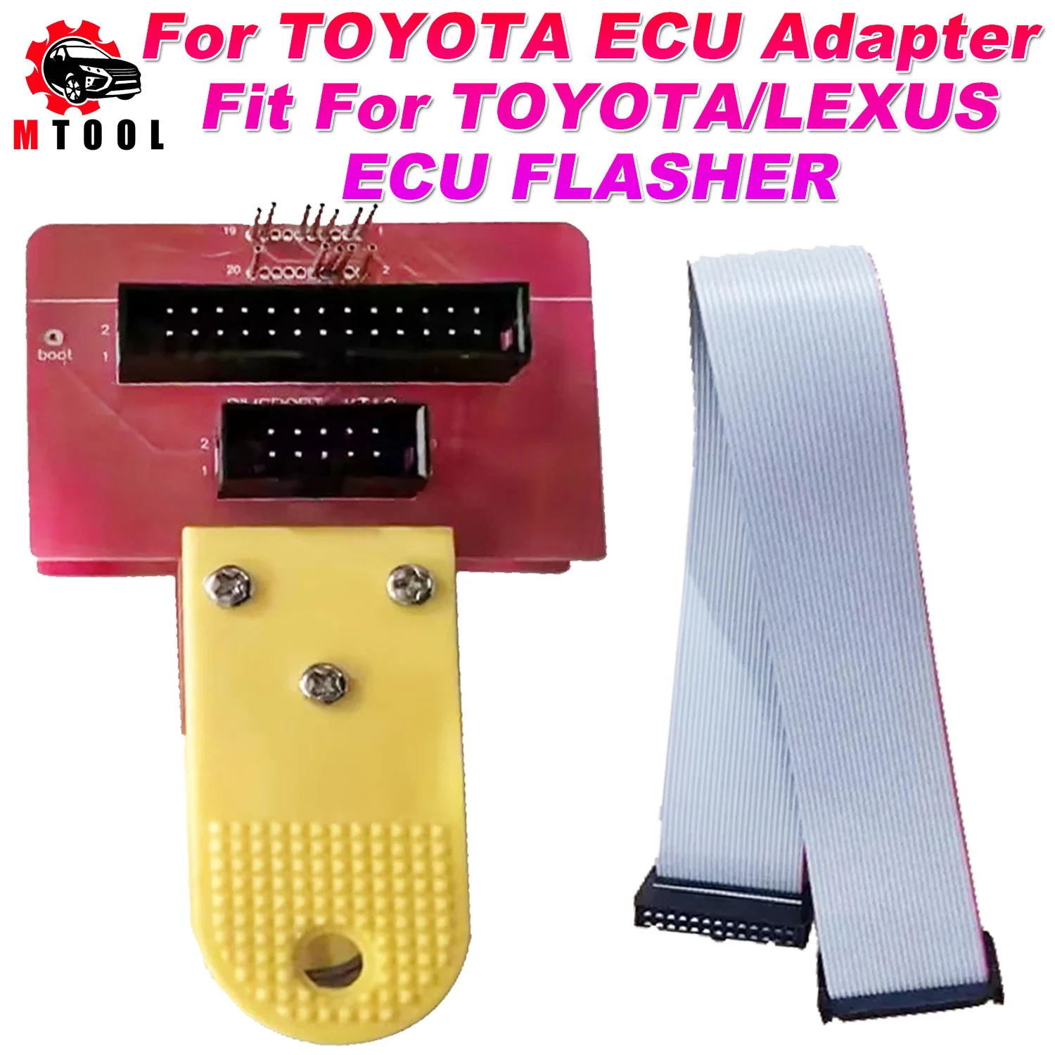 

For TOYOTA ECU Adapter For TOYOTA For LEXUS ECU FLASHER FOR TOYOTA ECU Computer Board Adapter Programming Seat