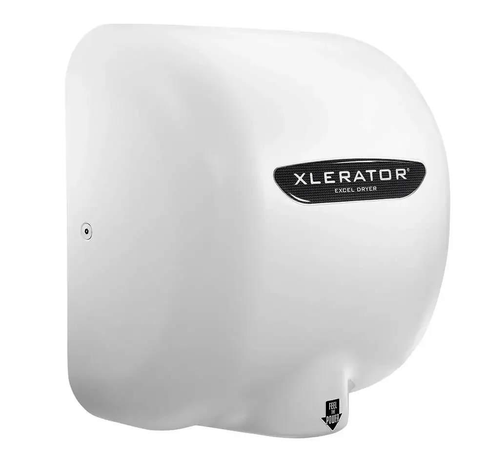 XL-BW Automatic High Speed Hand Dryer with White Thermoset (BMC) Cover, 12.5 A, 110/120 V