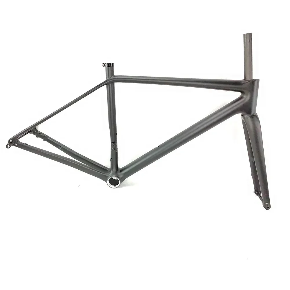 

2024 New Full Carbon Fiber Lightest 649g only Road Bike Frame with Disc Brake Front 100x12mm Rear 142x12mm Similar to Aethos