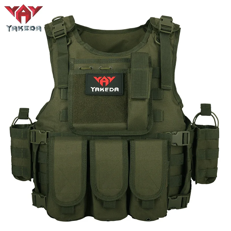 Chaleco táctico Yakeda multifunción camouflage – Resistente para entrenamiento outdoor - imagen 3