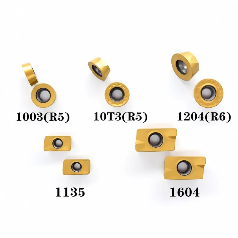 Original Milling Cutter RPMW1204-MR RPMT1204-M-C RPMT0802-M-C RPMT10T3MO RPMW1003MO DP5320 R4 R5 R6 Insert CNC Turning Tool - view 3