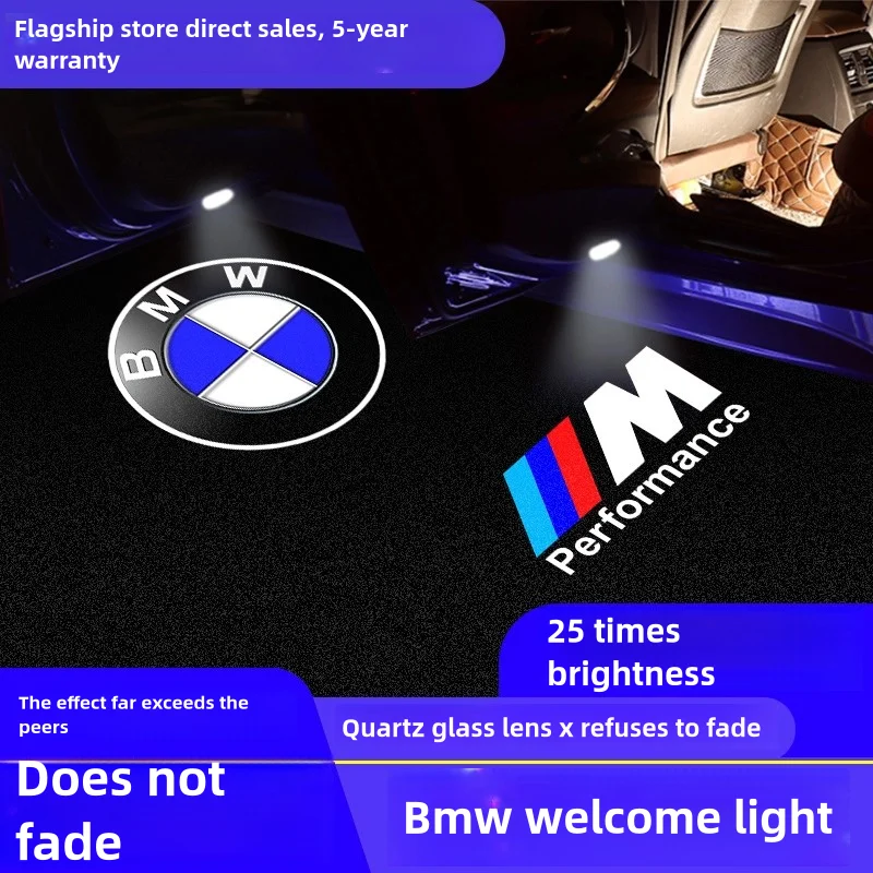 2pcs Led Car Door Welcome Light Projector Logo Ghost Shadow Laser Lamp For BMW 1 3 series G20 G21 F40 G29 Z4 2019 2020 G20