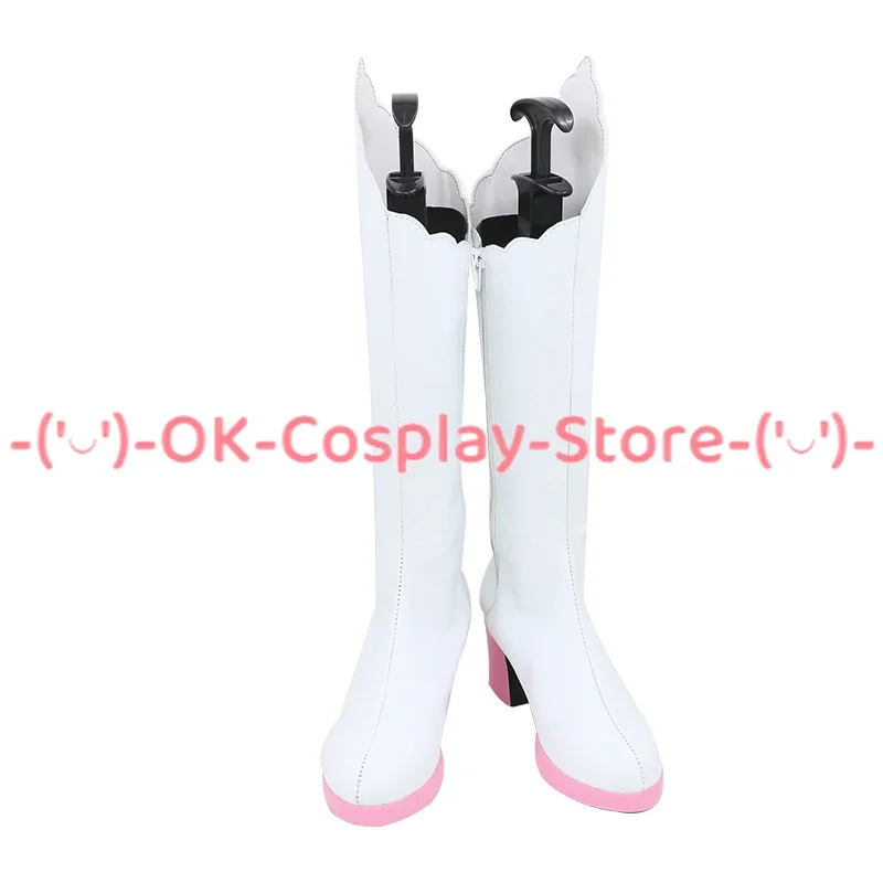 Kirary Kira Cosplay Shoes Anime KiraKira Pretty Cure A La Mode Cosplay PU Leather Shoes Halloween Party Boots Prop Custom Made