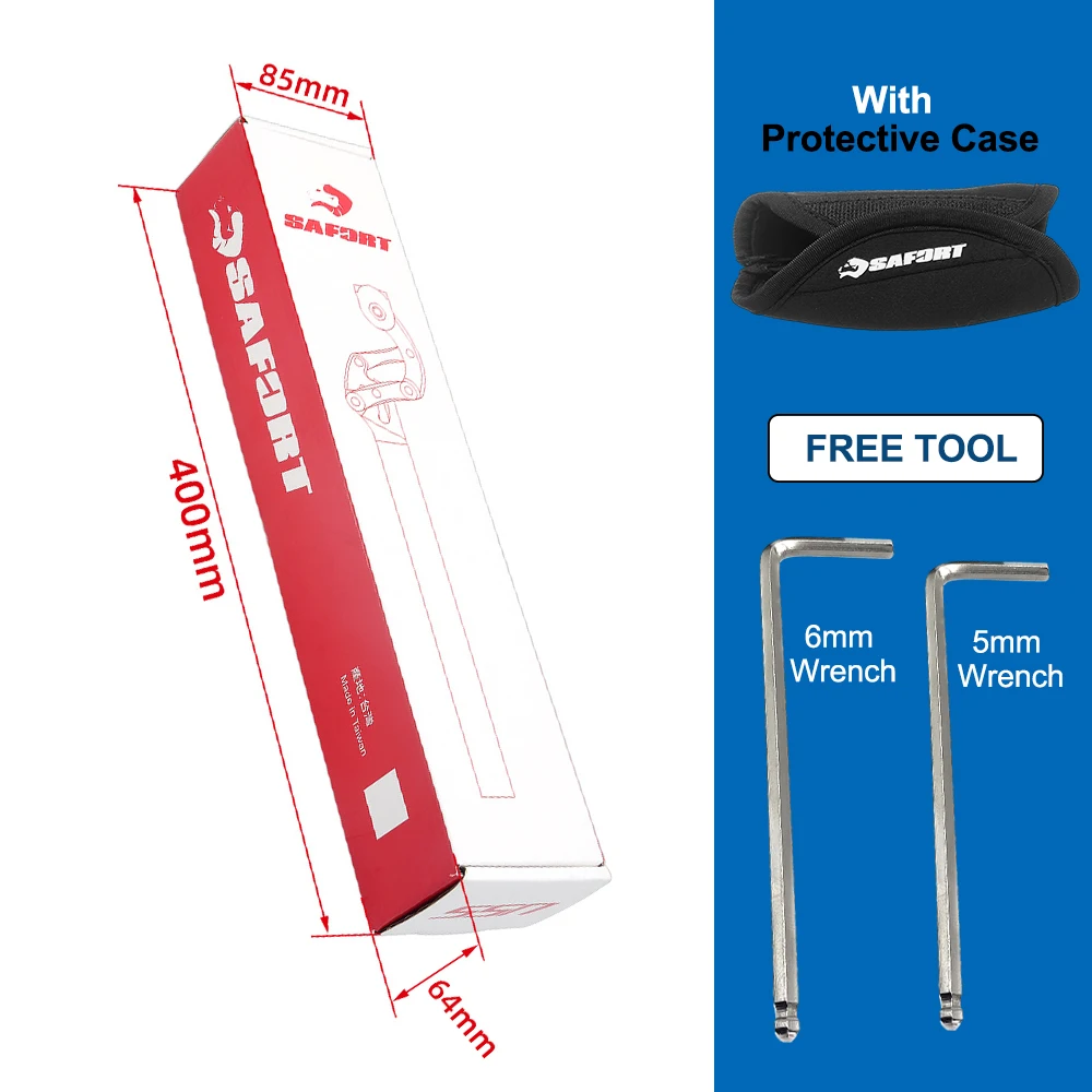 

SAFORT 27.2 28.6 30.4mm Mountain Bike Seatpost, Shock Absorber, Four-Link Suspension Seatpost, Suitable for XC, BXM, and Electri