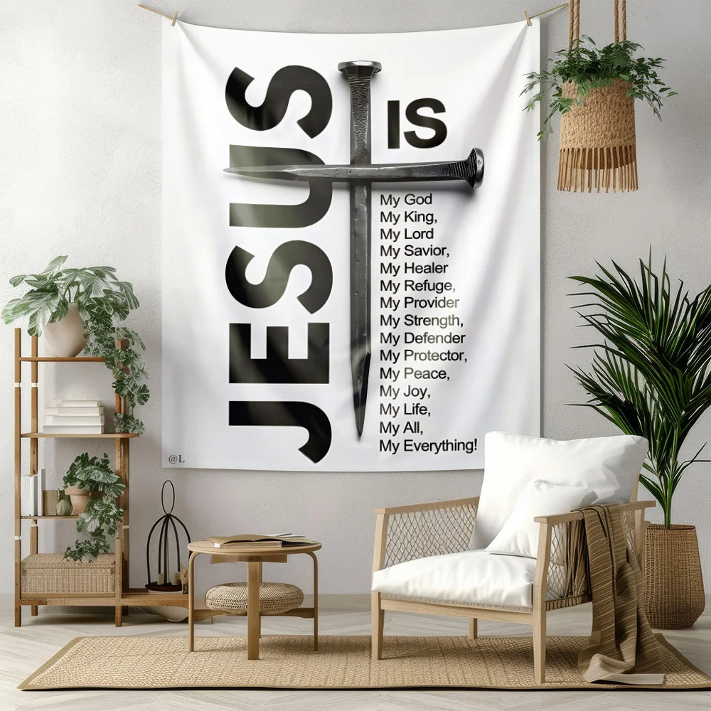 Simple and versatile indoor tapestry for room decoration space layout machine washable all season suitable non-toxic material