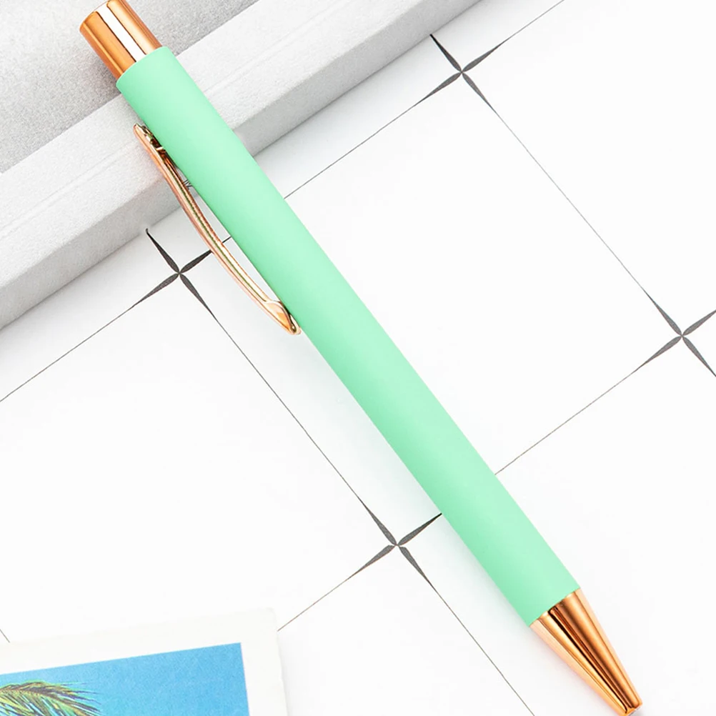

7 Pcs Pens for School Office Bulk Smooth Ballpoint Nice Metal Writing Business Student
