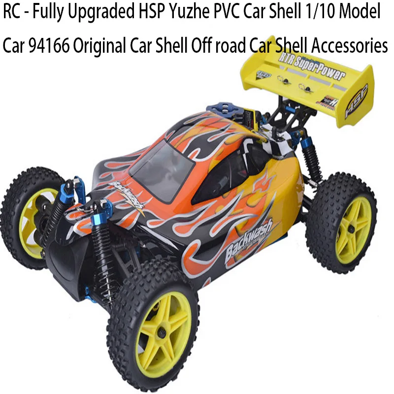 RC - Fully Upgraded HSP Yuzhe PVC Car Shell 1/10 Model Car 94166 Original Car Shell Off road Car Shell Accessories