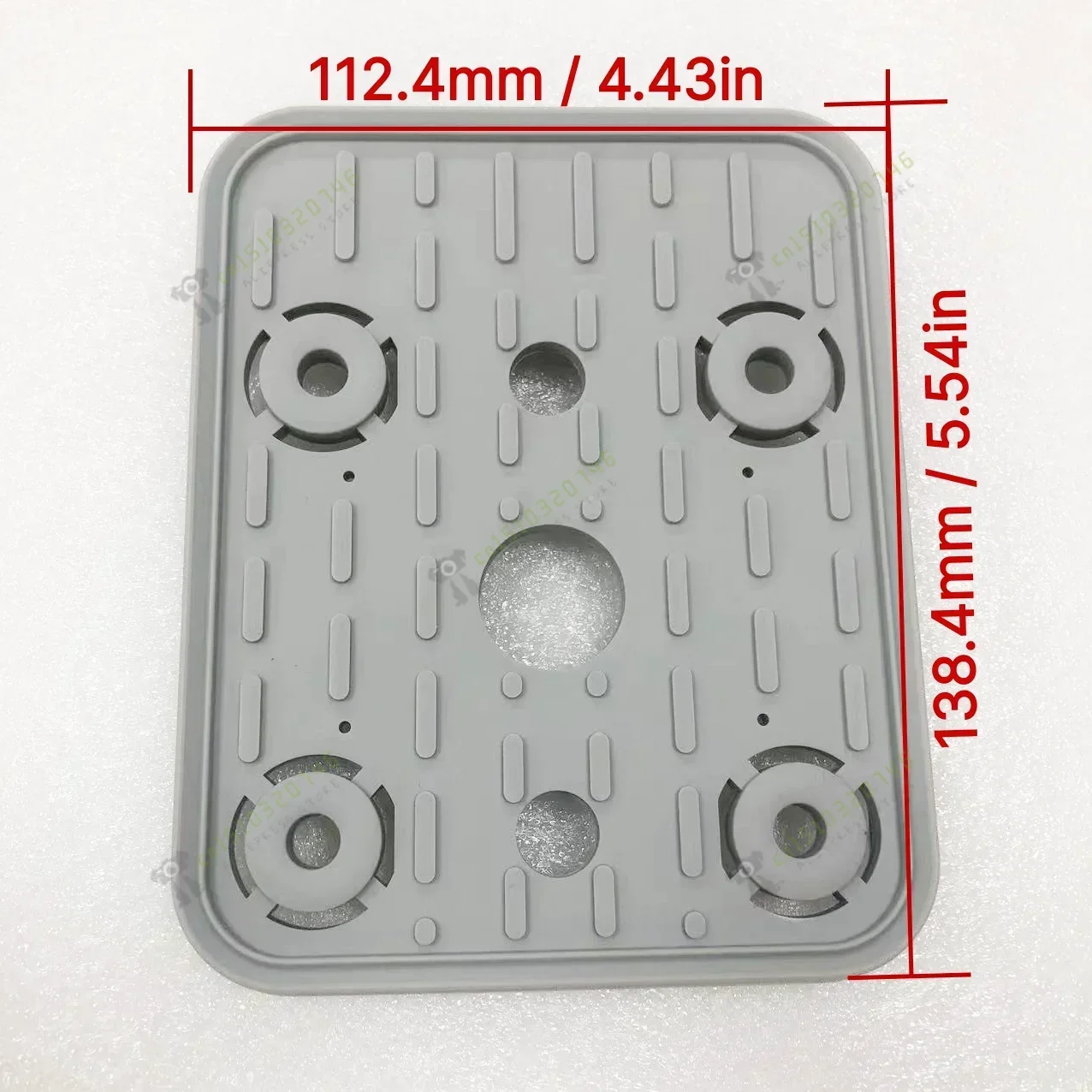 5PCS/lot CNC Machining Center Suction Cup Suction Block Suction Cup Rubber 140 * 115 * 17mm