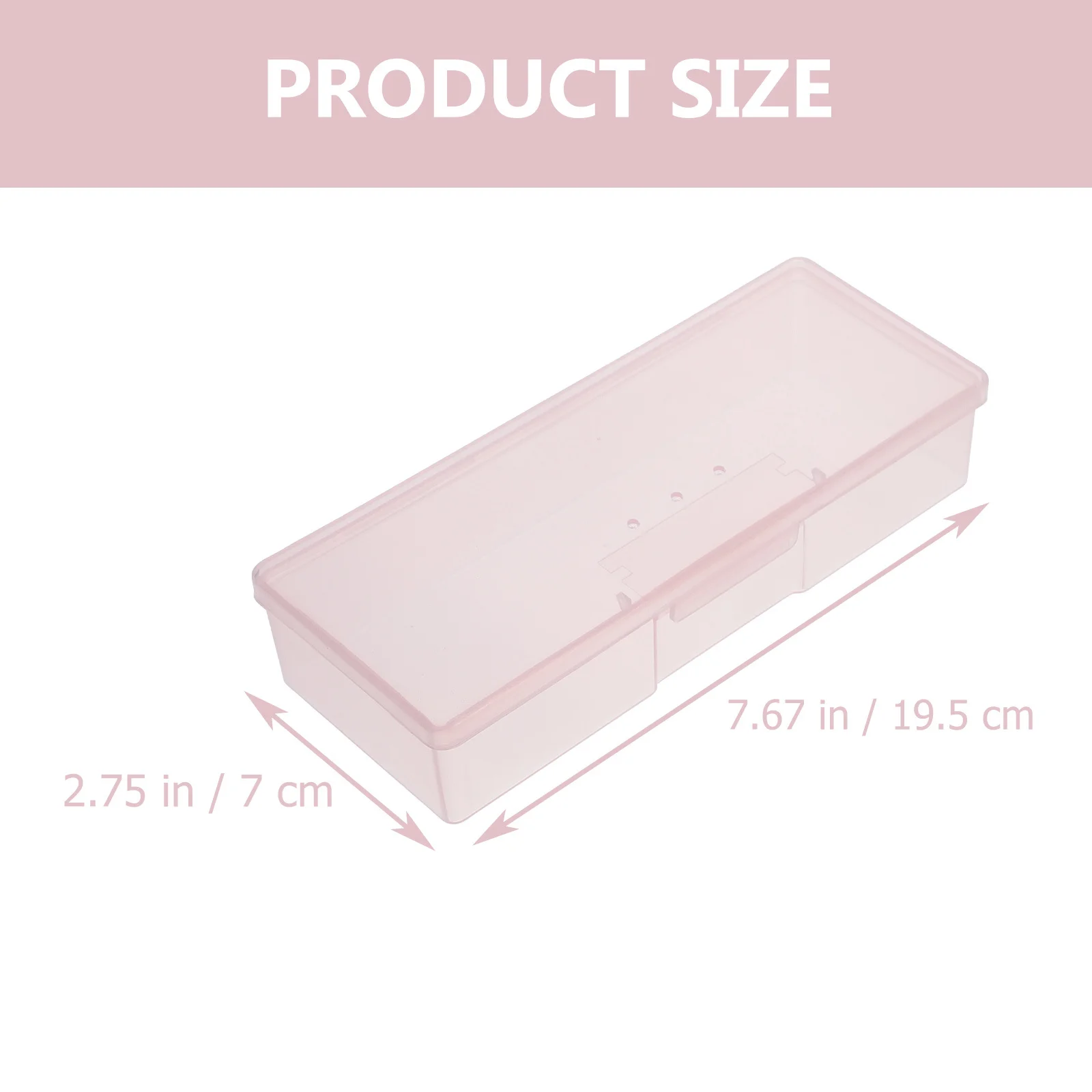 

4 шт. элегантные контейнеры для инструментов для ногтей, прочный держатель для дисплея для салонных аксессуаров, коробки для инструментов для шлифования ногтей, пустые коробки