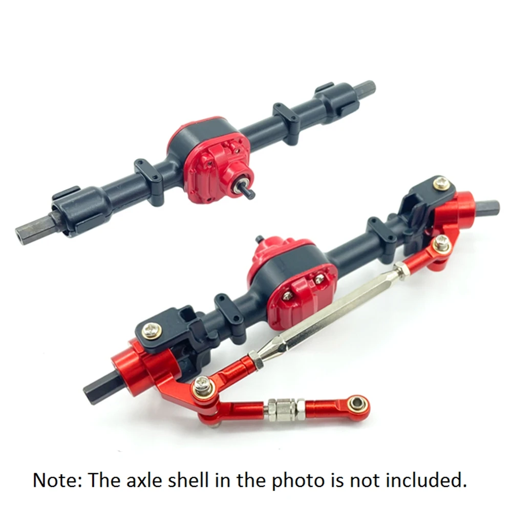Upgrade Stalen Versnelling Voor En Achter Brug As Stuurbekerset Voor Mn D90 Mn99 Mn 99 1/12 Rc Auto-Onderdelen, 2
