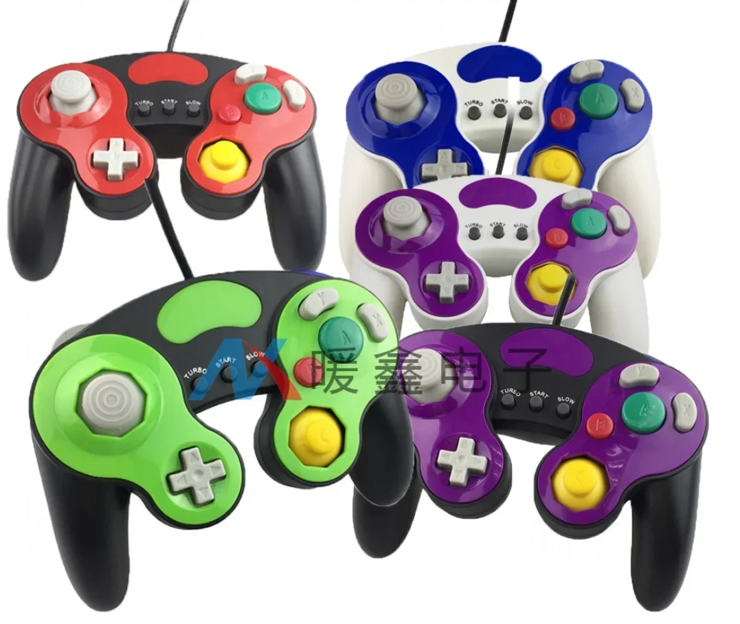 

For Gamecube Controller USB Wired Handheld Joystick For Nintend For NGC GC Controle For MAC Computer PC Gamepad