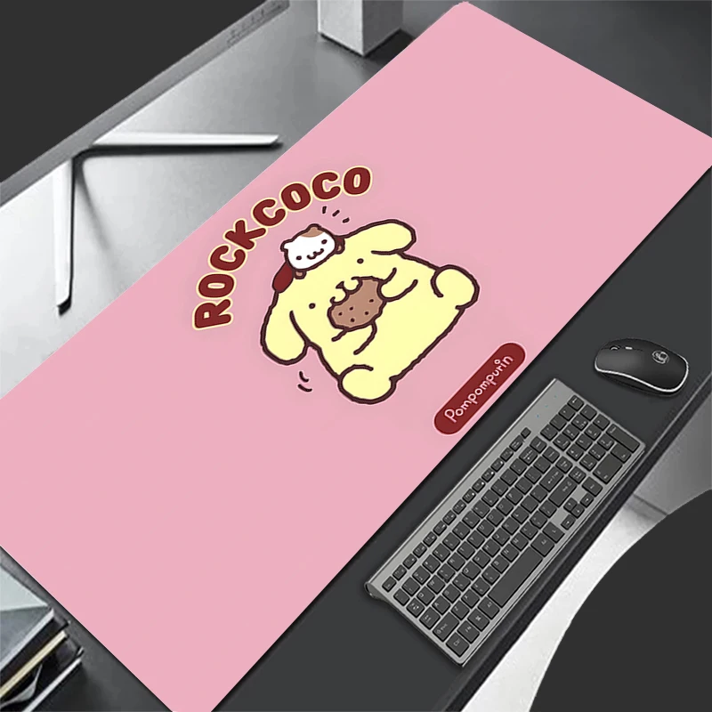 Moda mouse pad bonito dos desenhos animados grande gaming mousepad 900x400 grande teclado tapete de mesa à prova dwaterproof água para computador portátil mouse pads