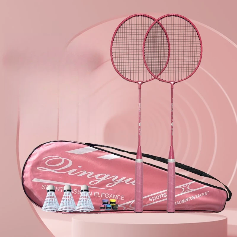 

Youth Hit Durable Badminton Racket Set Badminton Racket Ferroalloy Adult