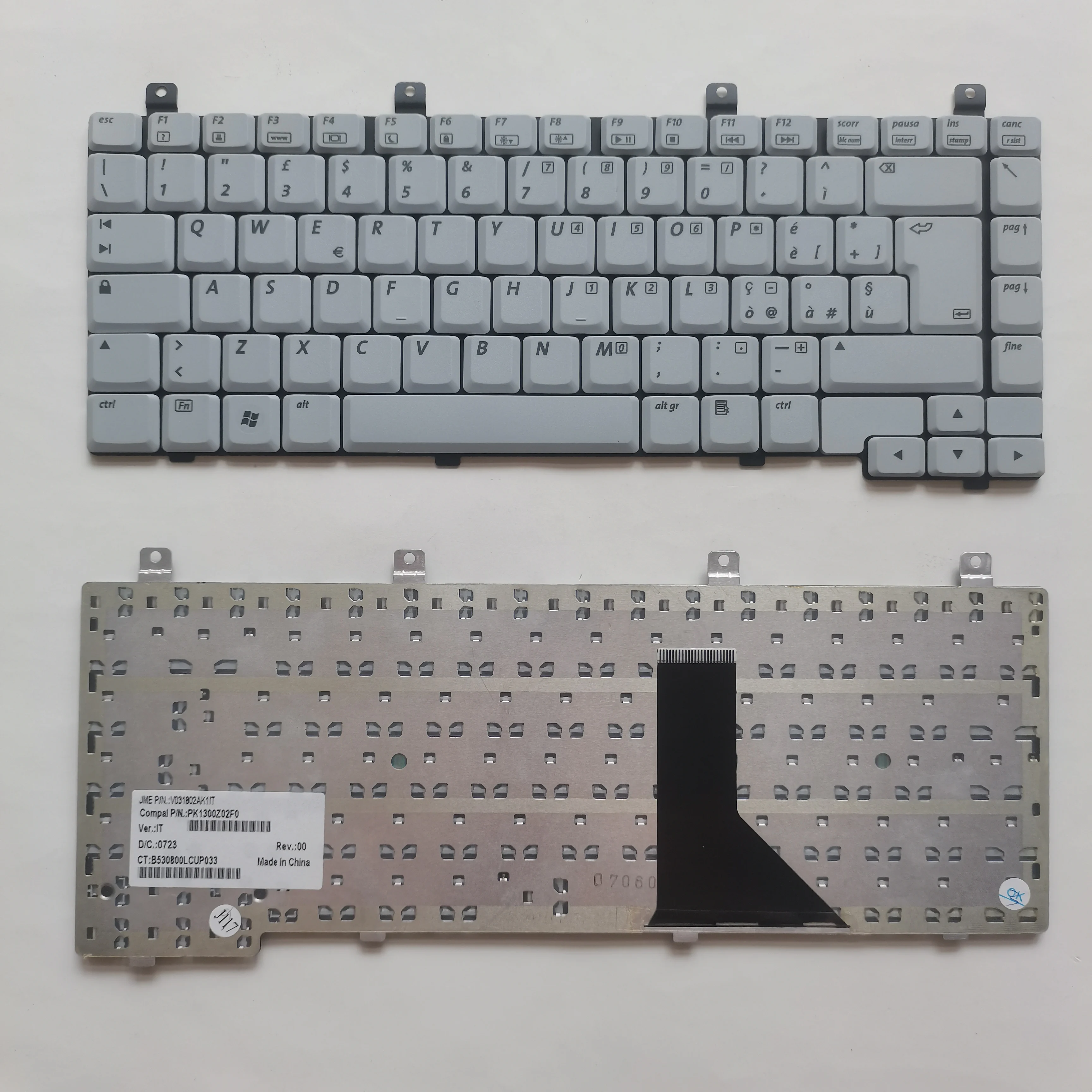 For HP Compaq Pavilion ZV5000 dv5000 M2000 R4000 V2000 V5000 C300 C500 IT Italian Keyboard