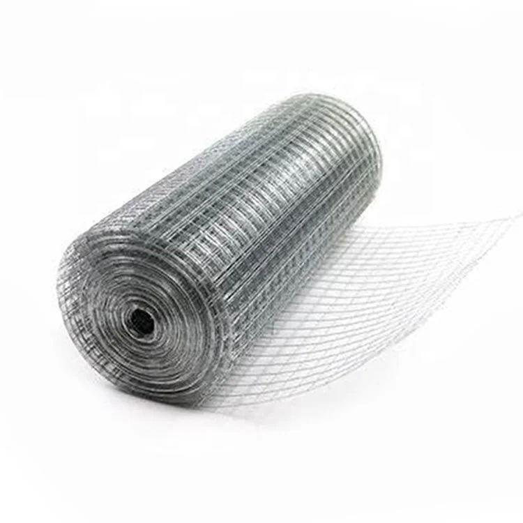Grillage soudé galvanisé sur mesure de 1/2 pouce pour jardin, économique, calibre 19