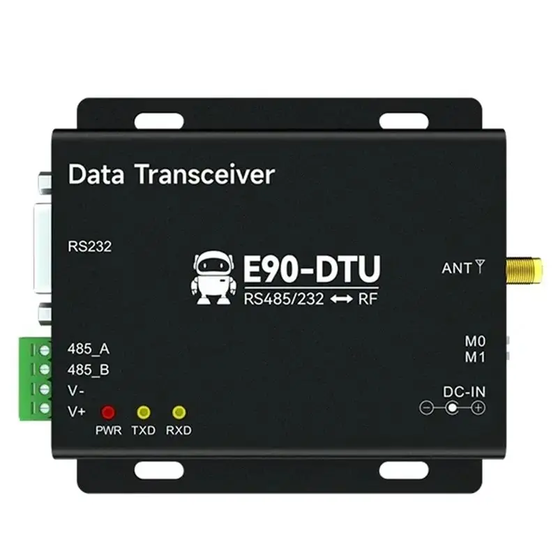 

Беспроводная цифровая радиостанция JABS-868.125Mhz 915Mhz Lora CDSENET E90-DTU(900SL33) 33 дБм, 16 км, RS485, RS232, RF, RSSI, Modbus, передача данных