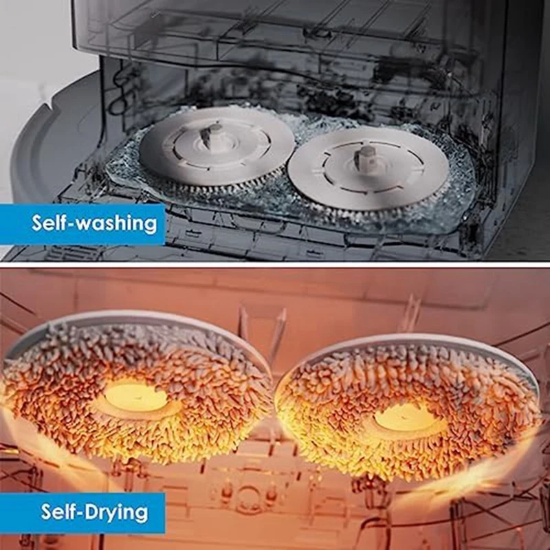 แผ่นซับสูญญากาศสำหรับ roborock Q Revo หุ่นยนต์ดูดฝุ่นอะไหล่