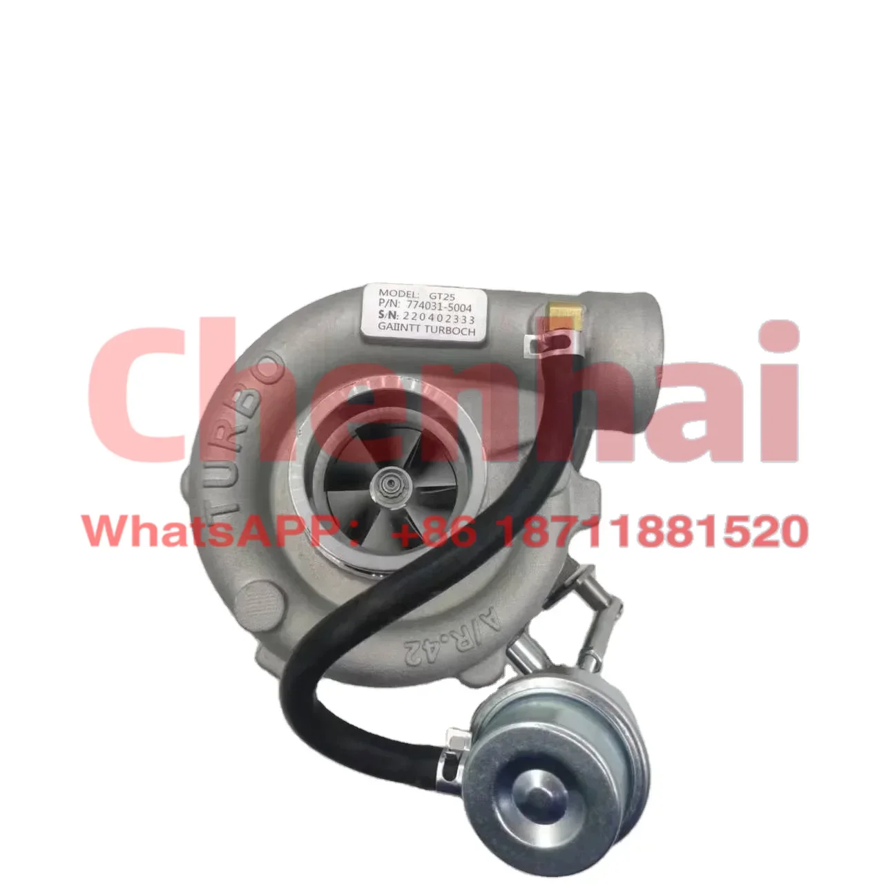 Garrett Xichai 4DF GT25 Turbocharger 774031-5004 Parts for Turbocharger   Engine