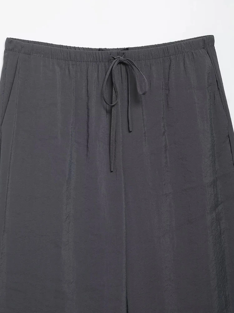 Nieuwe dameskleding Europese en Amerikaanse stijl Casual mode Veelzijdige eenvoudige en comfortabele top- en broekset met lange mouwen