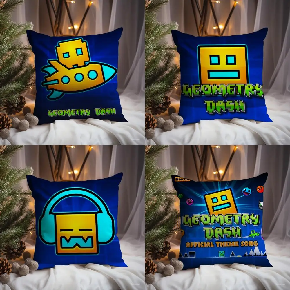 

Чехол для подушки G-Geometry DashS Video, комфортная двусторонняя подушка премиум-класса - дизайн «два в одном» для любого интерьера комнаты и автомобиля