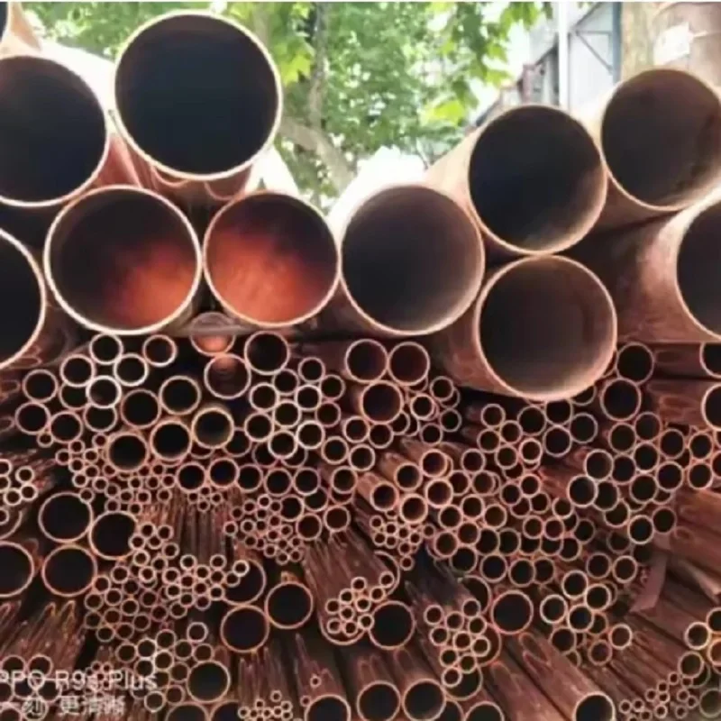 Copper Tube Hollow Pipe Outer Diameter 1-23mm Length 100 250 500mm