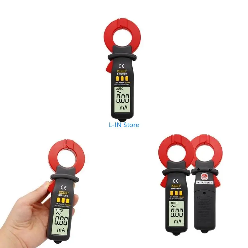 BM2060 Test perdita professionale Test Digital Clamp Meter Micro corrente