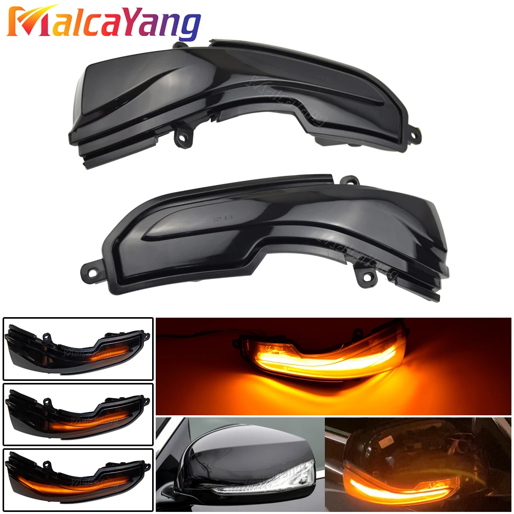 1Pair Dynamic Turn Signal LED Side Mirror Indicator Blinker Sequential Light For Infiniti Q30 Q50 Q60 Q70 QX30 QX50 QX60 QX70