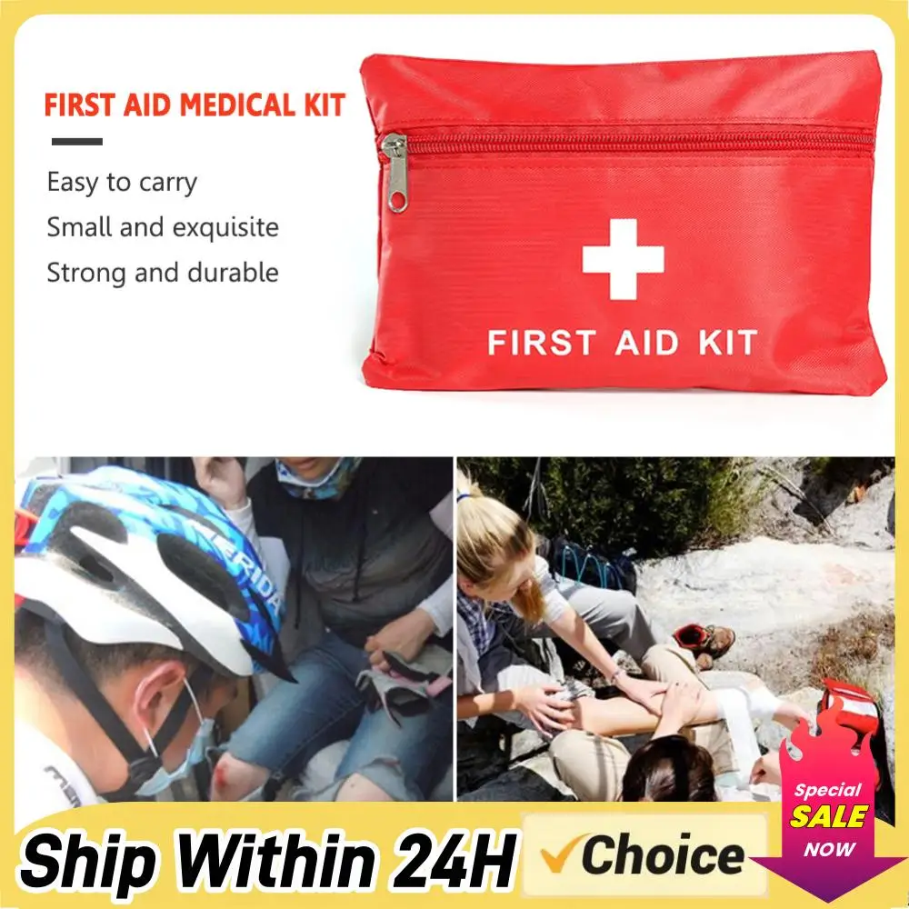 First Aid Kit Bag Empty Portable Emergency Medical Bag Protect Your Loved Ones First Aid Hard Shell Case for Home Office Car
