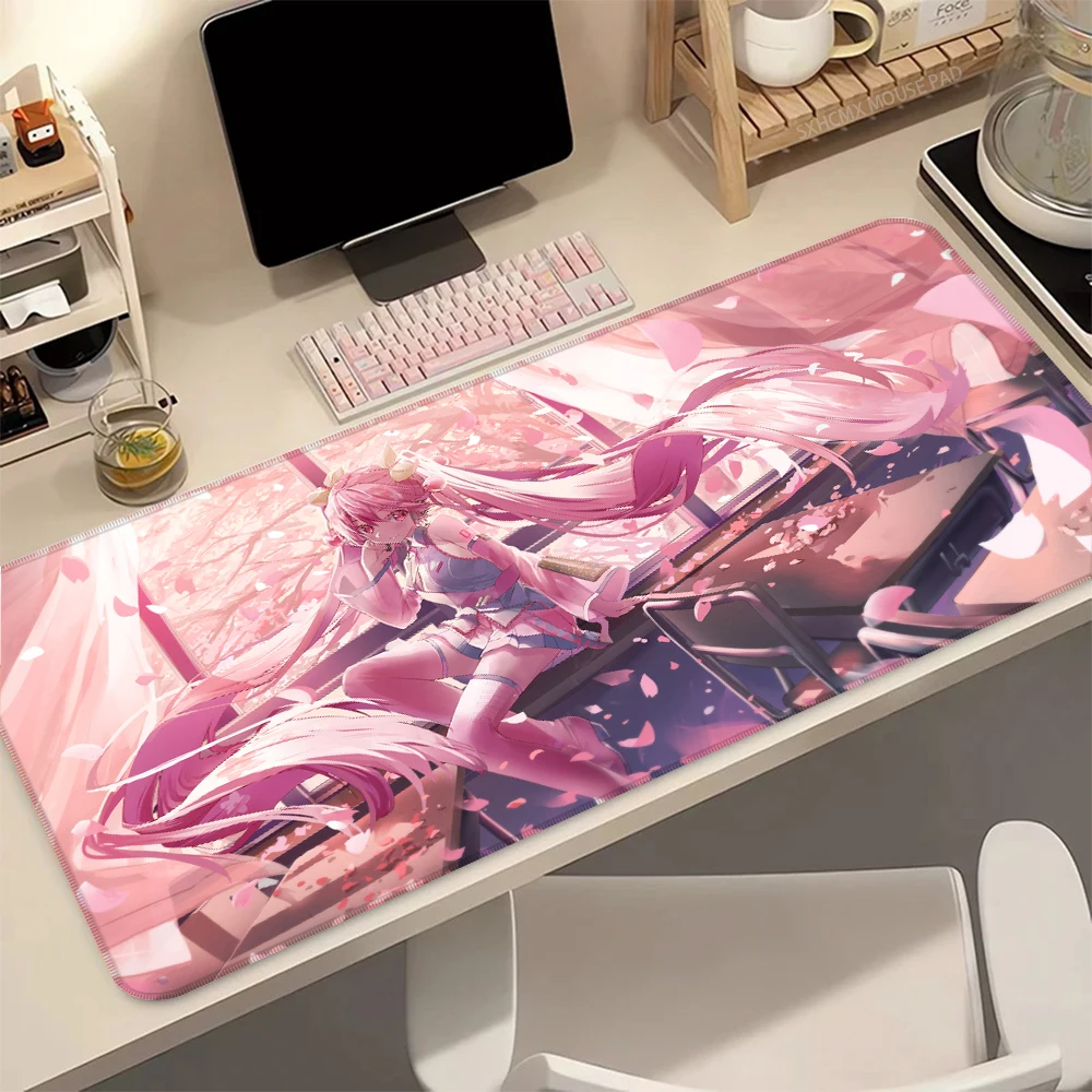 H-Hatsune M-Miku 핑크 사쿠라 카와이 대형 - Pc Gaming Hatsune Miku 리뷰 및 가격