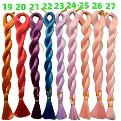 80cm Pink color Doll Hair Soft Silk Synthetic Wig BJD Rooting Dolls Hair Cosplay Aaccessories