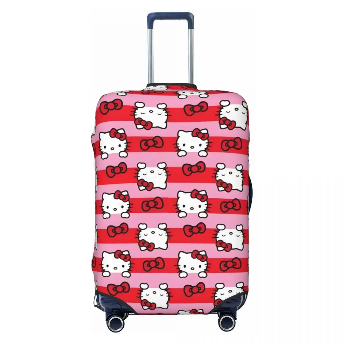 

Пользовательский Sanrio Cat Hello Kitty, защитный чехол для багажа, забавные дорожные чехлы для чемоданов 18-32 дюймов