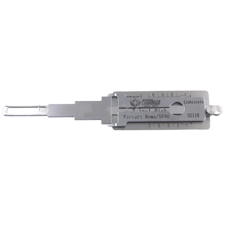 LISHI 2IN1 SF90 لفيراري روما باب السيارة فتح قفل اختيار أداة أقفال
