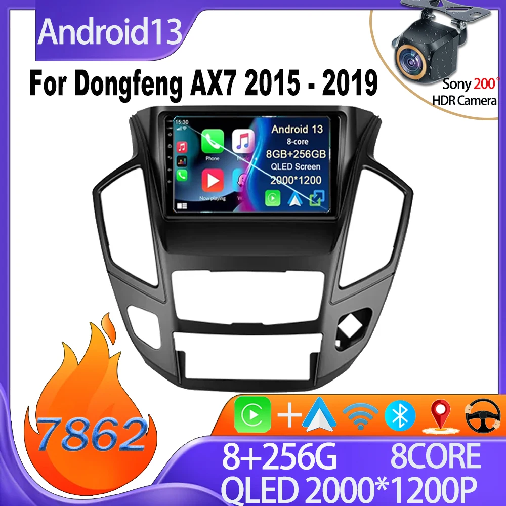 

Android радио для Dongfeng AX7 2015 - 2019 Carplay No 2din DVD Bluetooth Mirror Link стереоприемник видеорегистратор GPS навигация