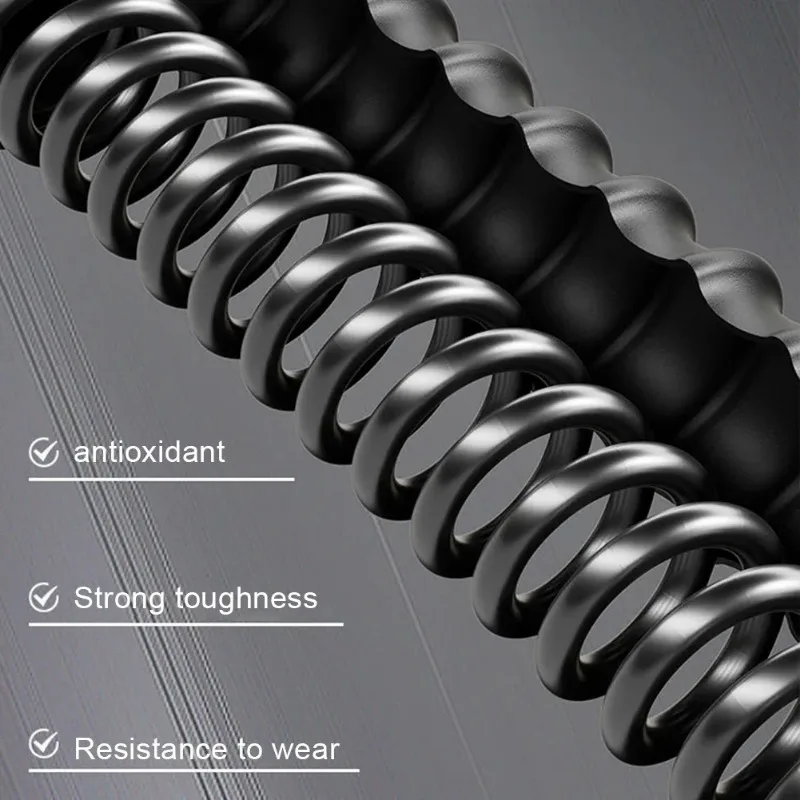 2 pçs barra de treinamento de força antiderrapante barra de aperto de fitness bíceps tríceps fortalecedor primavera braço expansor de força para ginásio em casa